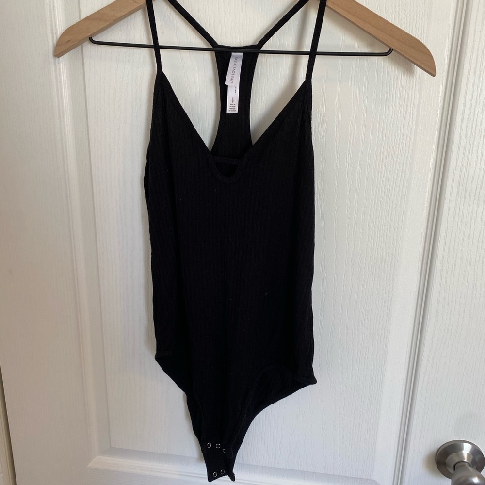 Aeropostale Low Cut,Black Women's Bodysuit